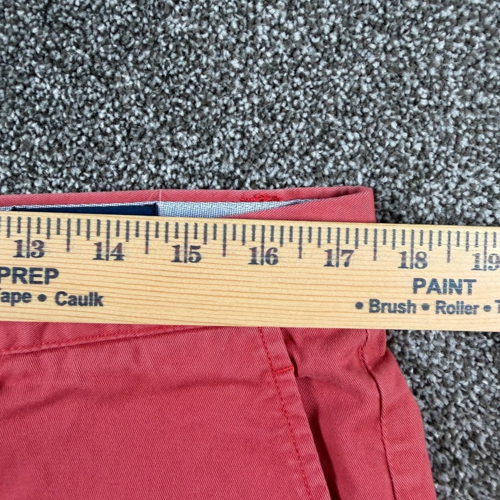 Polo Ralph Lauren Chino Shorts 33x5.5 Coral Pink Stretch Classic Fit Pony Logo - Picture 3 of 6